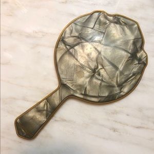 1930s Art Deco Bakelite hand mirror